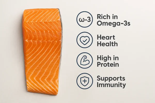 فواید ماهی سالمون