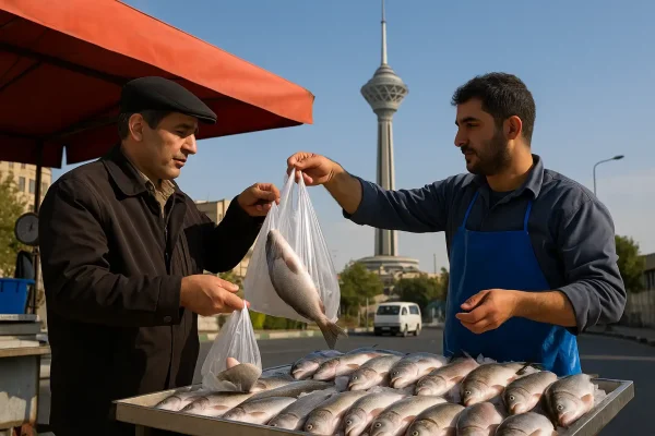 فروش ماهی تازه