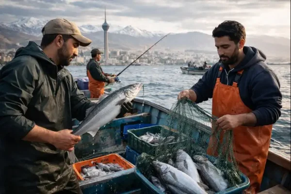 ماهی تازه در تهران